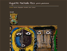 Tablet Screenshot of huguette-machado-rico.com